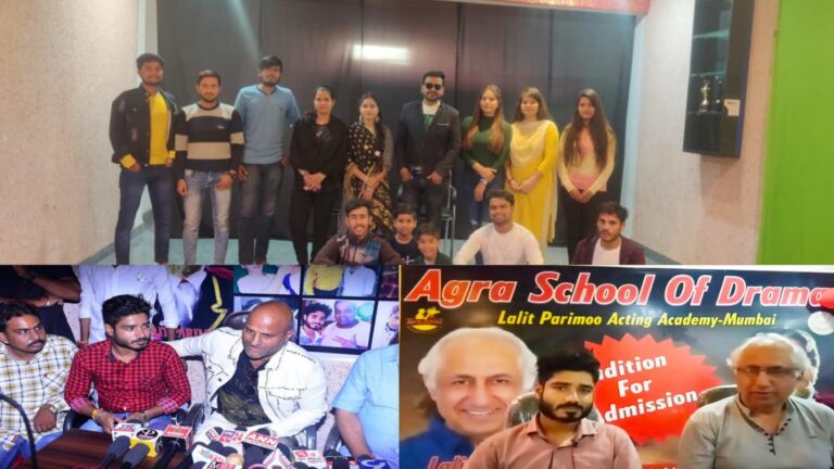 Bollywood Casting Director Shashank Upadhyay Start an Initiative by Launching the Agra School of Drama