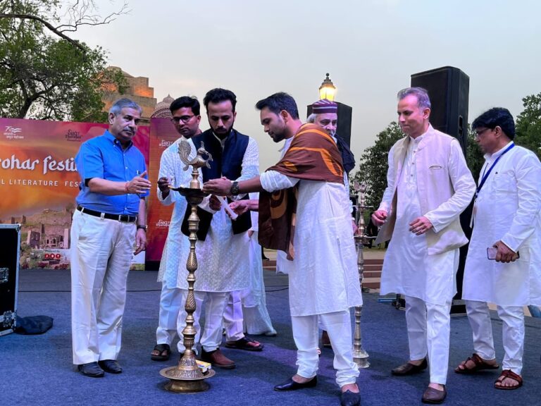 “Swar Dharohar Festival Music and Multilingual Literature Festival series has been started from the India Gate, organized by Swar Dharohar Foundation and Ministry of Culture”
