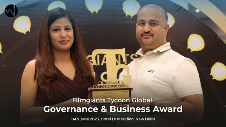 Mrs. Almas Soni, Director of Alroz Aviation Institute, Honored with Filmigiants Tycoon Global Governance & Business Award