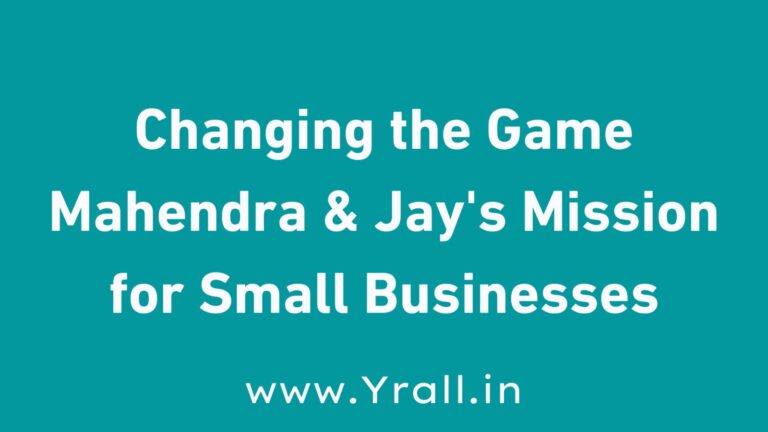 Mahendra Babu NM and Bathula Jaya Teja: A Journey of Hope and Empowerment for Small Businesses